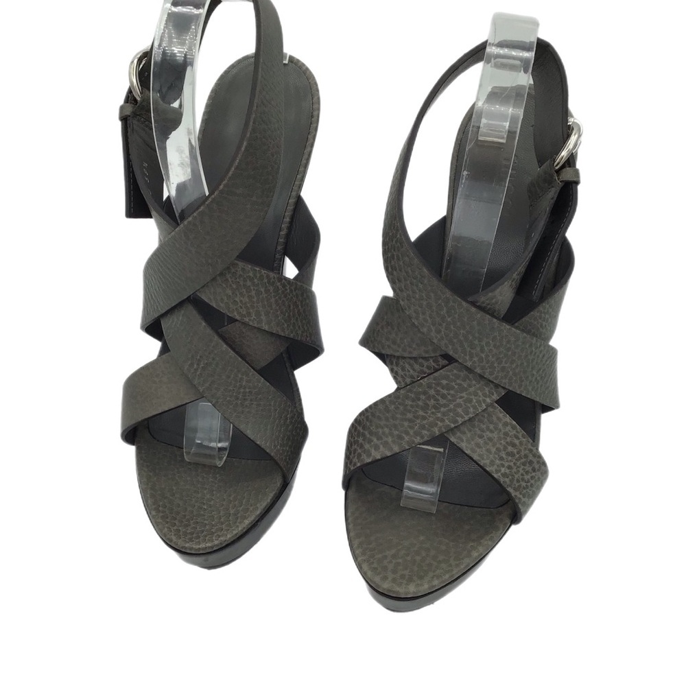 GUCCI~ Old Libeccio Platform Sandals - Picture 10 of 10